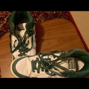 Boston Celtics leather sneakers size 13